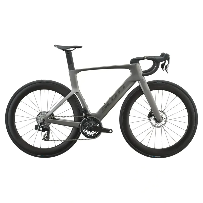 2027 Scott Foil RC Team Road Bike - Tungsten Grey