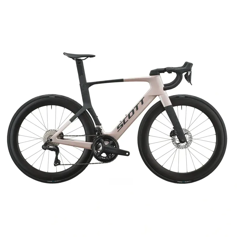 2027 Scott Foil RC 10 Road Bike - Champagne Pink Carbon Black