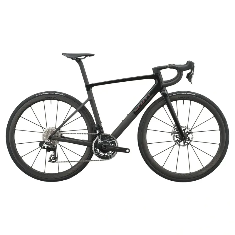 2027 Scott Addict RC Ultimate Road Bike - Piano Black Carbon Black