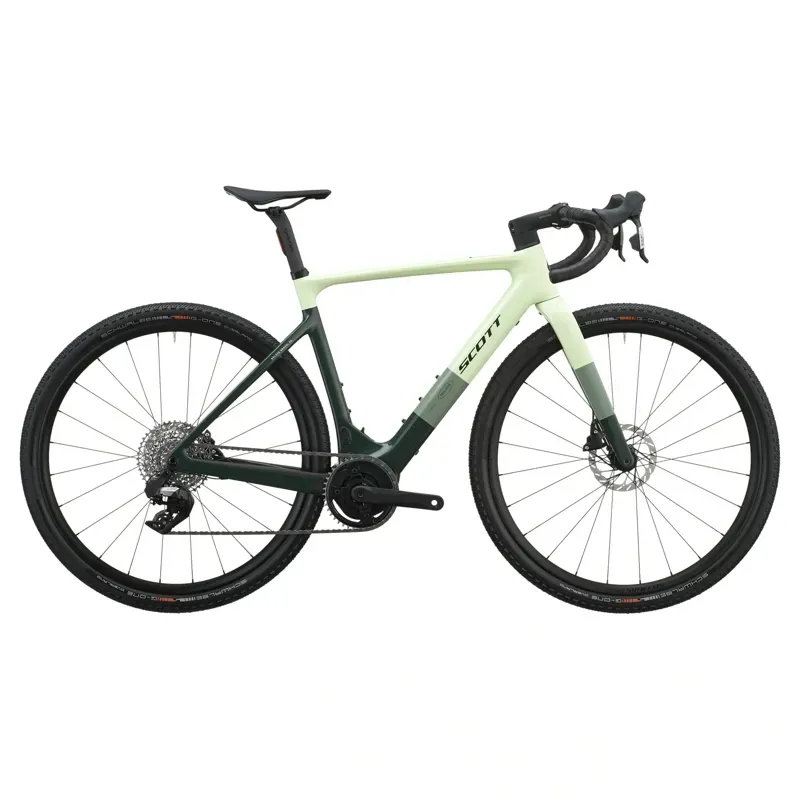 2027 Scott Solace Gravel 30 eBike - Cream Green Grove