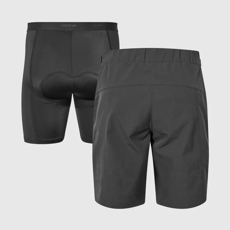 GripGrab Flow 2in1 Technical Cycling Short - Black-2