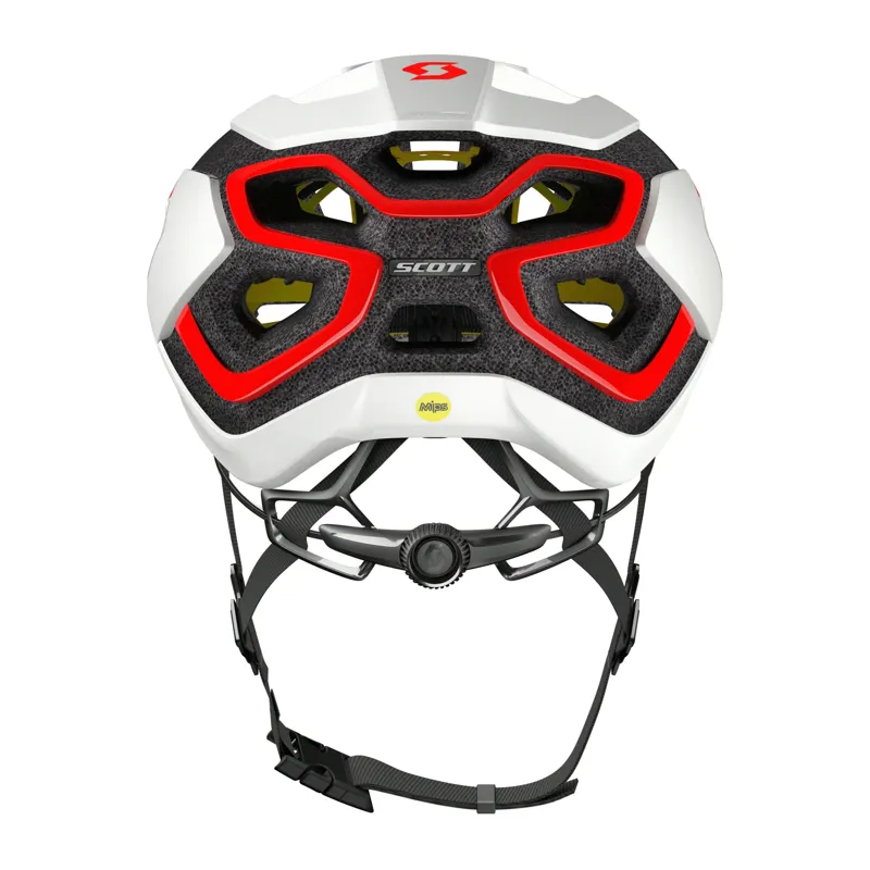 Scott Centric PLUS Helmet White Red-3