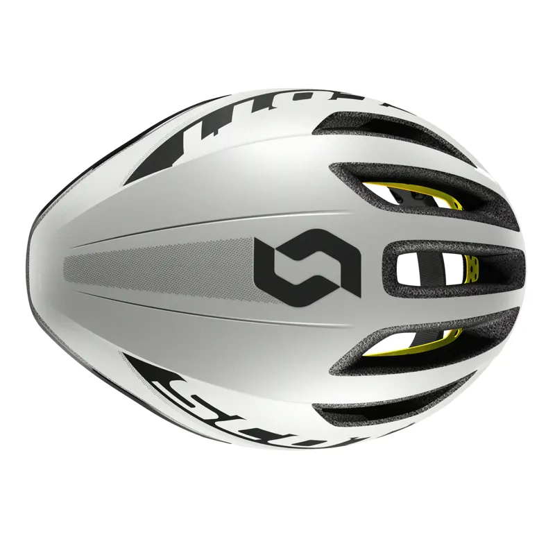 Scott Cadence Plus Aero Road Helmet - White Black-2