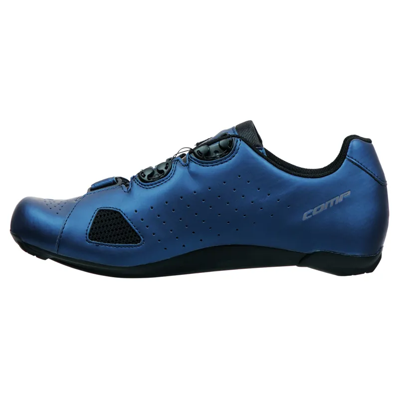 Scott Road Comp Boa Shoes - Metallic Blue Black-1