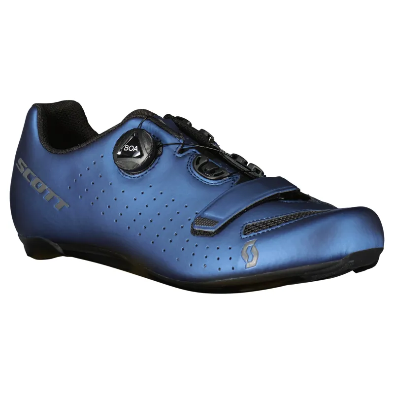 Scott Road Comp Boa Shoes - Metallic Blue Black-3