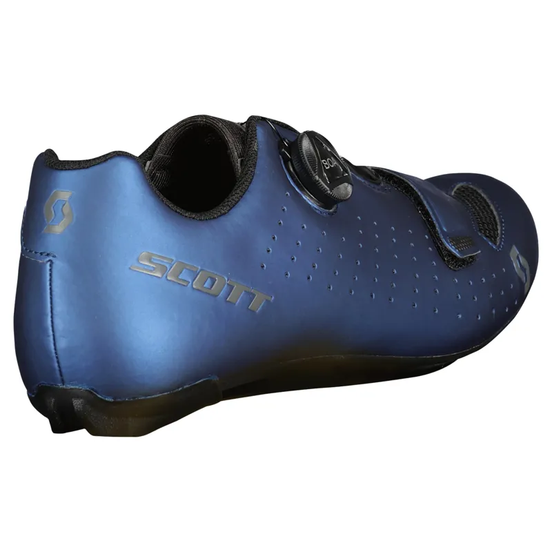Scott Road Comp Boa Shoes - Metallic Blue Black-4