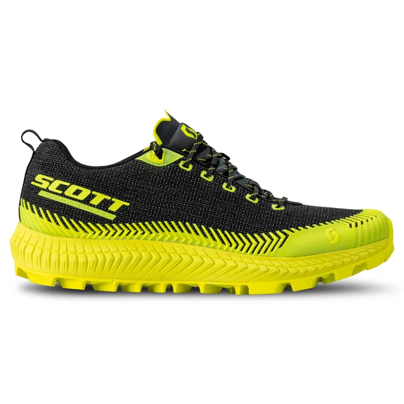 Scott Shoe Supertrac Ultra RC Trail Running Shoe - Black Yellow
