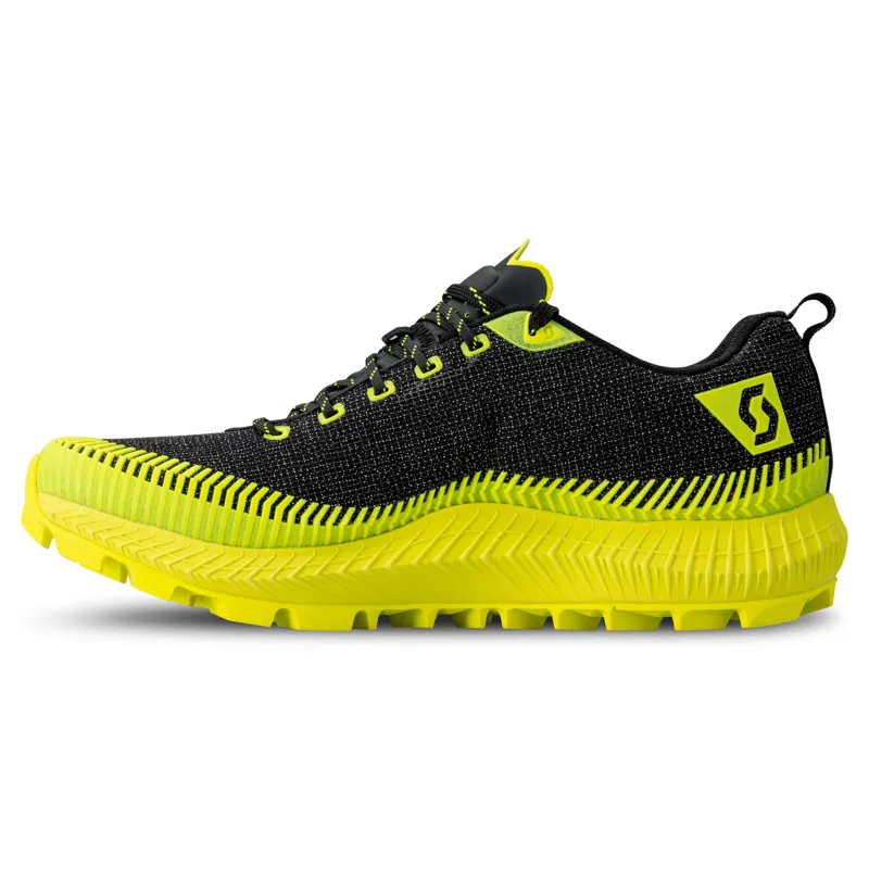 Scott Shoe Supertrac Ultra RC Trail Running Shoe - Black Yellow-3