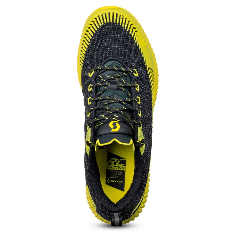 Scott Shoe Supertrac Ultra RC Trail Running Shoe - Black Yellow-1