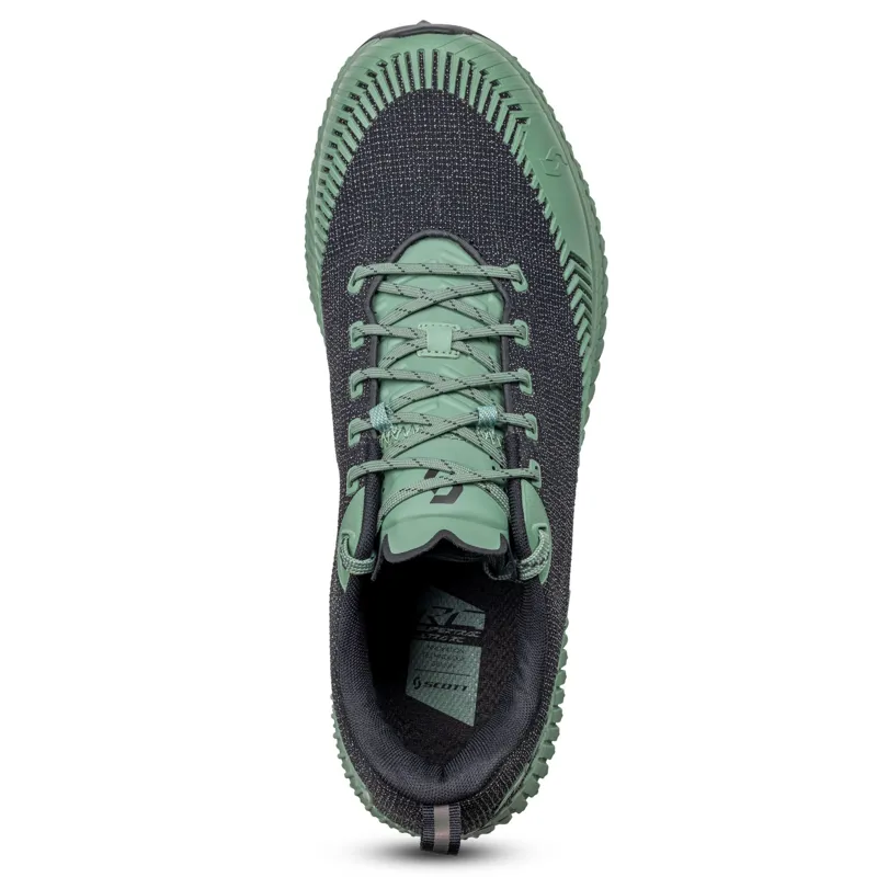 Scott Supertrac Ultra RC Trail Running Shoe - Black Frost Green-2