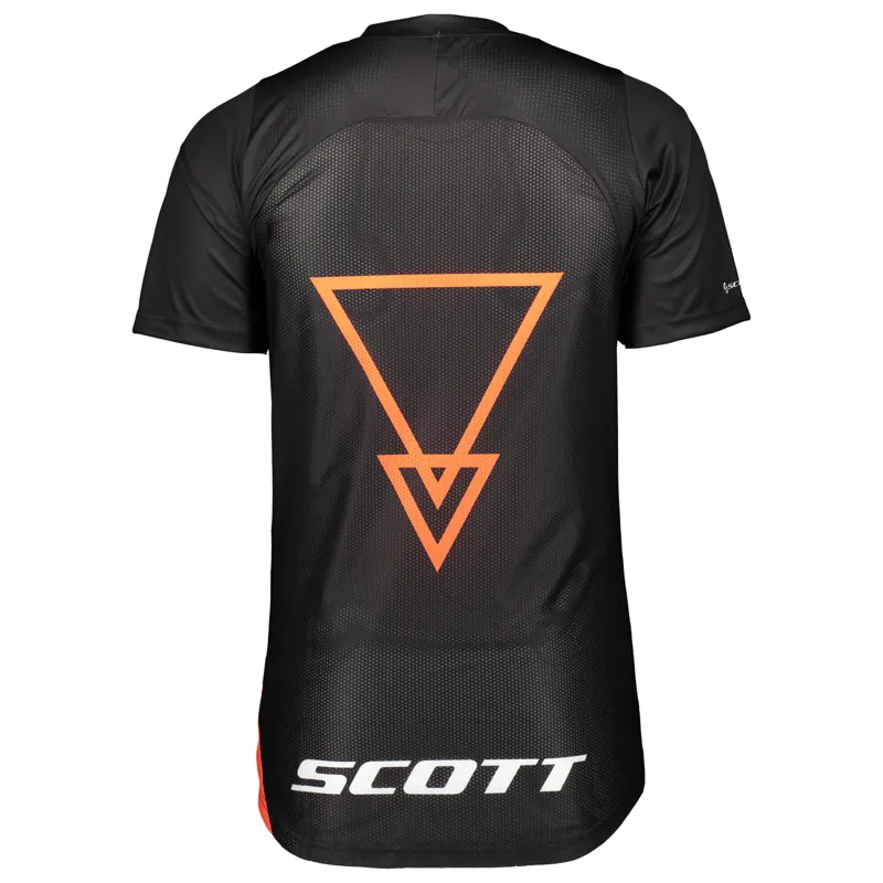 Scott Trail Vertic Short Sleeved Mountain Bike Jersey Black