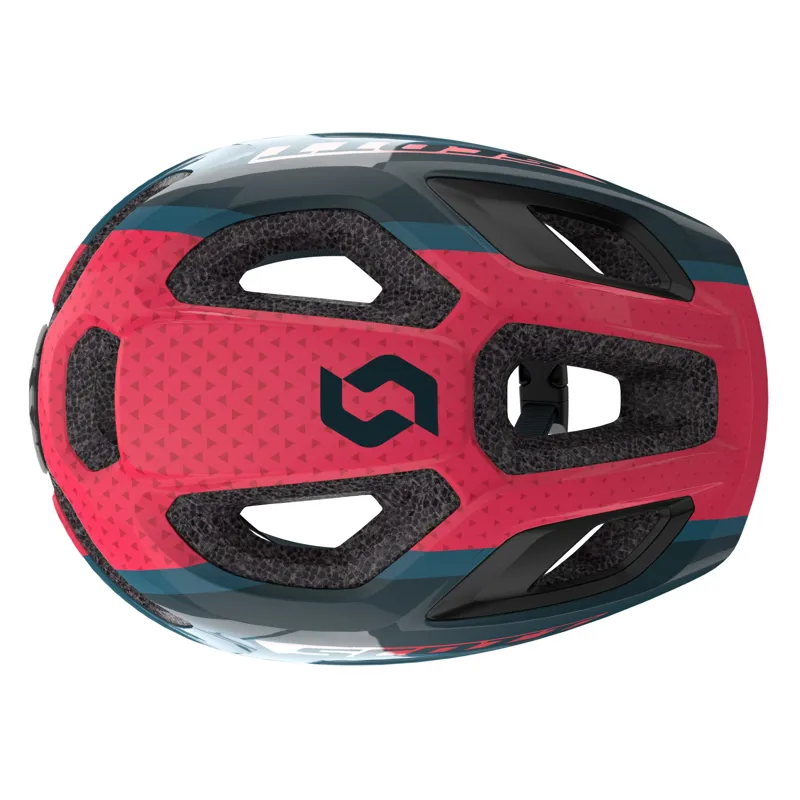 Scott Spunto Junior Cycle Helmet - Blue Pink-2