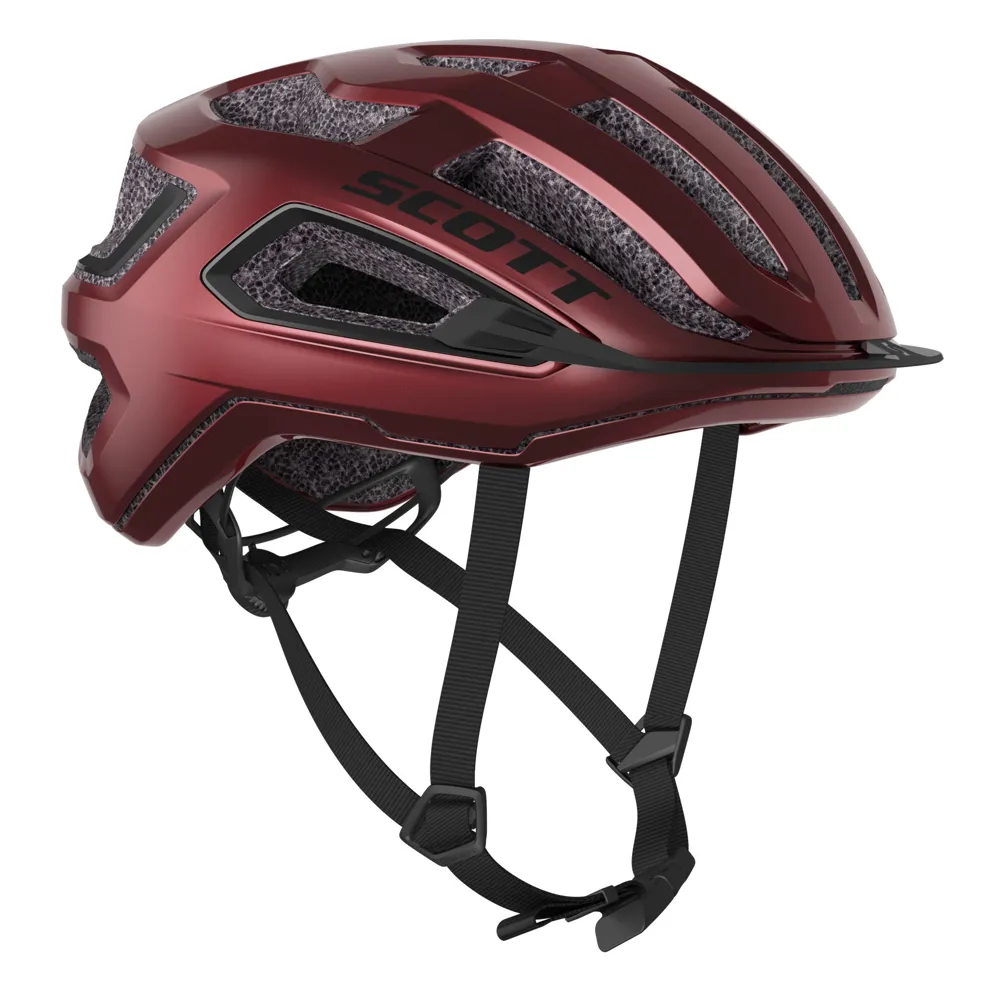 Scott Arx CE Helmet - Sparkling Red