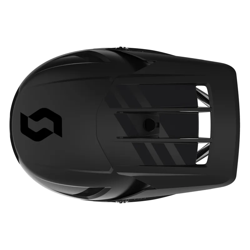 Scott Nero Plus CE and CPSC Full Face Helmet - Stealth Black -3