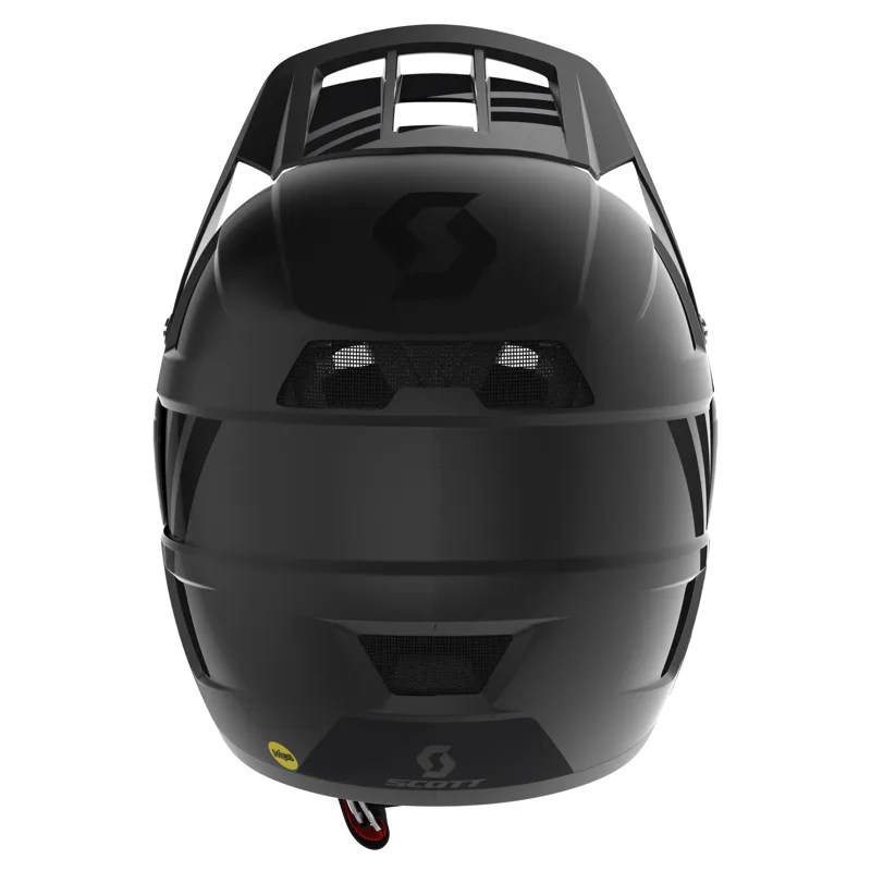 Scott Nero Plus CE and CPSC Full Face Helmet - Stealth Black -2