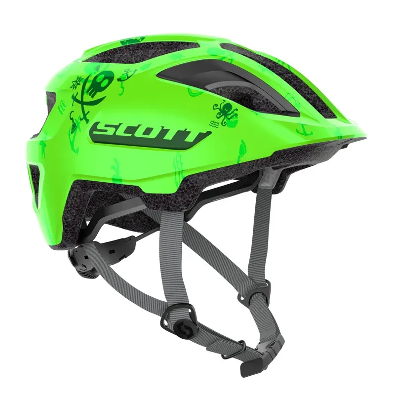 Scott Spunto Junior Helmet - Fluorescent Green