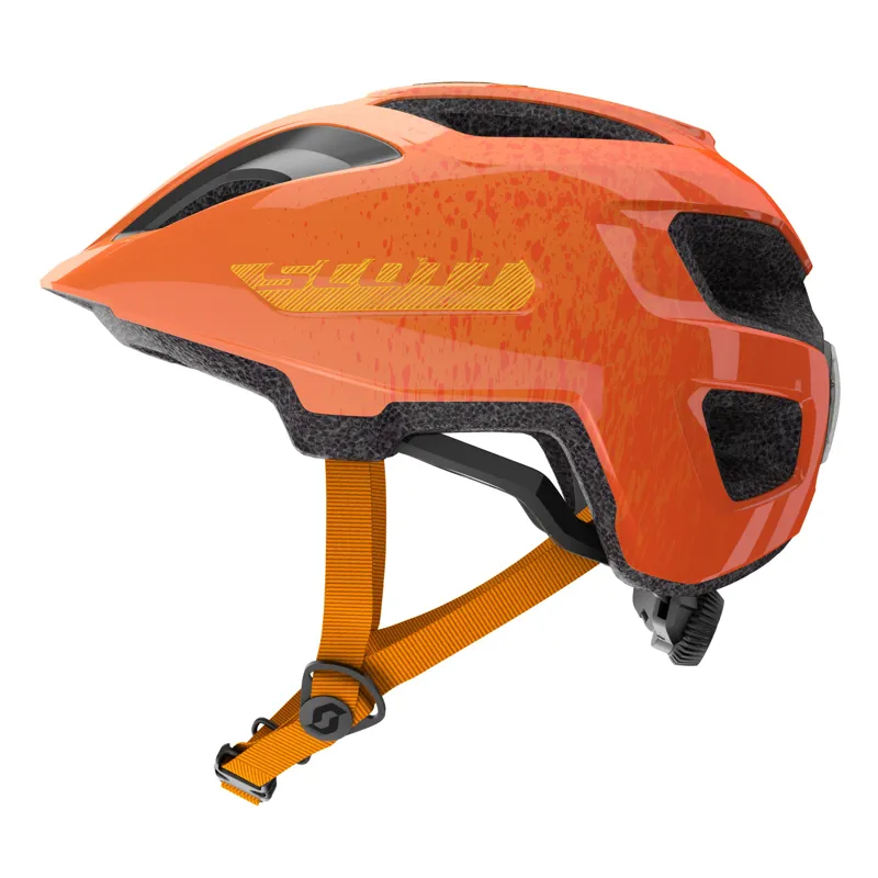Scott Spunto Junior Cycle Helmet - Fire Orange-1