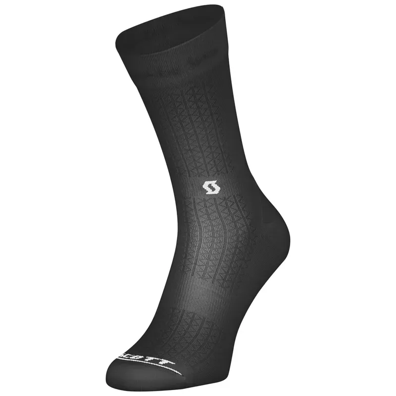 Scott Performance Crew Sock - Black White