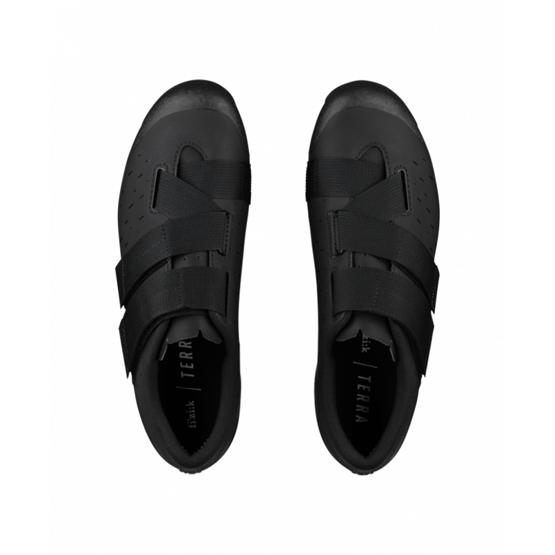 Fizik X4 Terra Powerstrap Gravel Cycling Shoes in Black -2