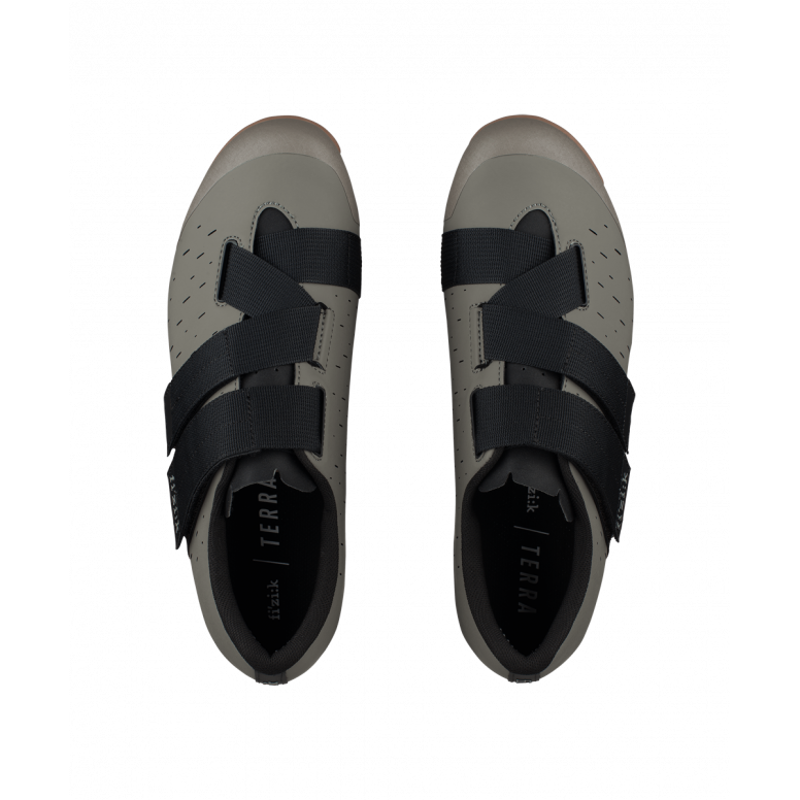 Fizik X4 Terra Powerstrap Gravel Cycling Shoes in Brown-2