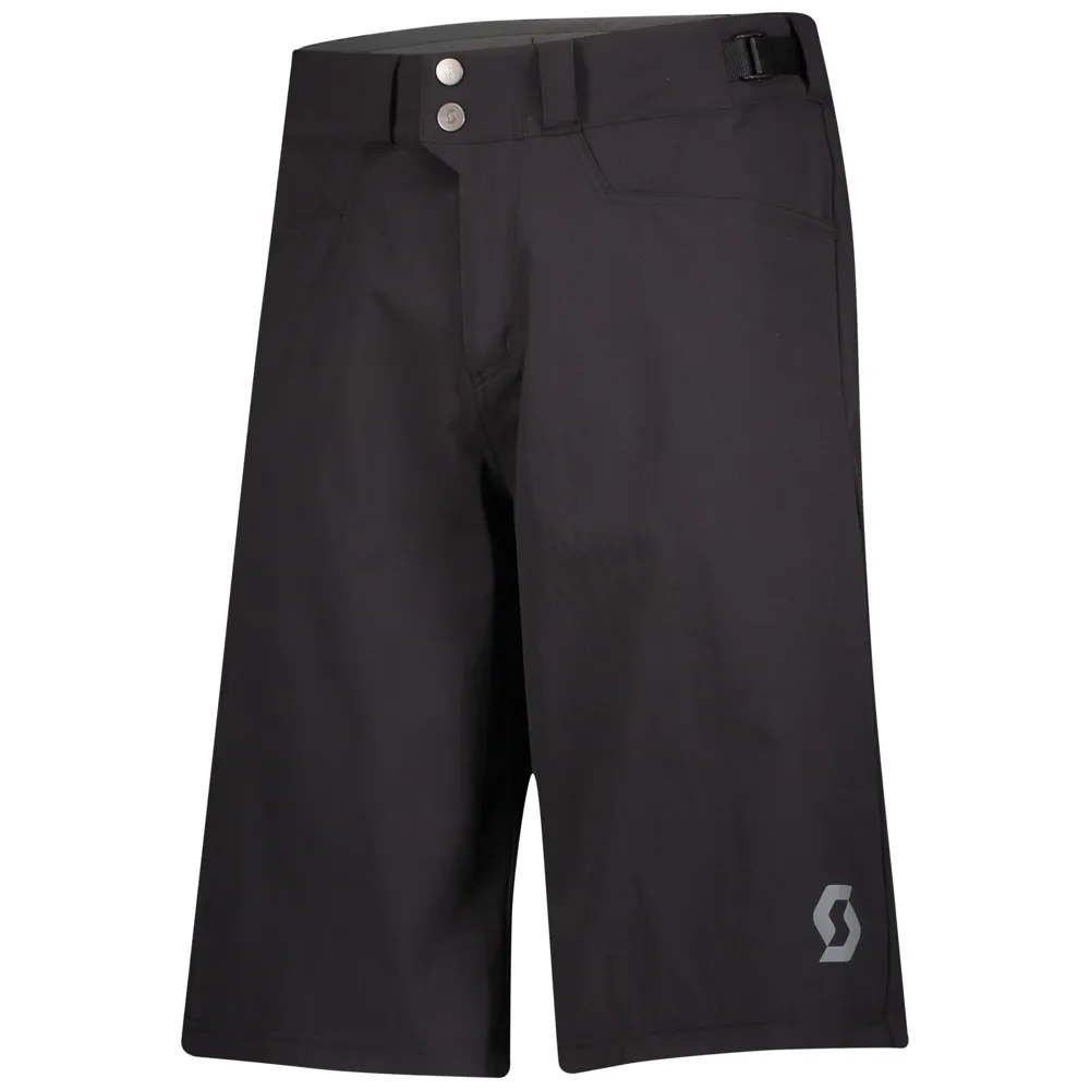 Scott Trail Flow MTB Shorts with Pad - Black