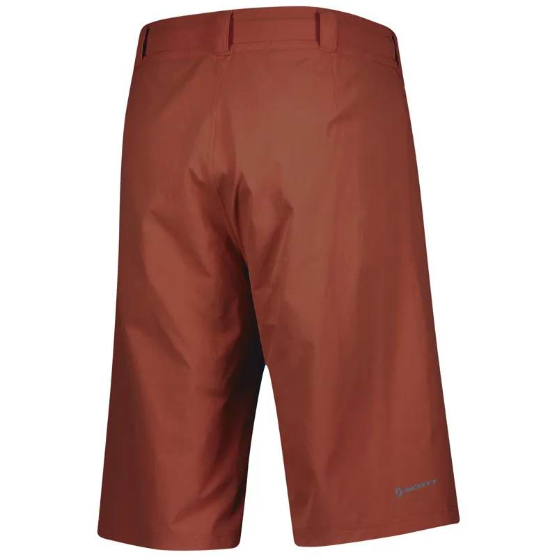 Scott Trail Flow Mens Pad Shorts - Red -1