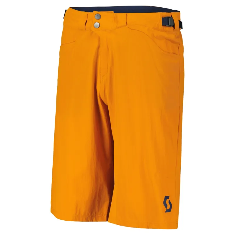 Scott Trail Flow Men's Shorts with Pad - Copper Orange