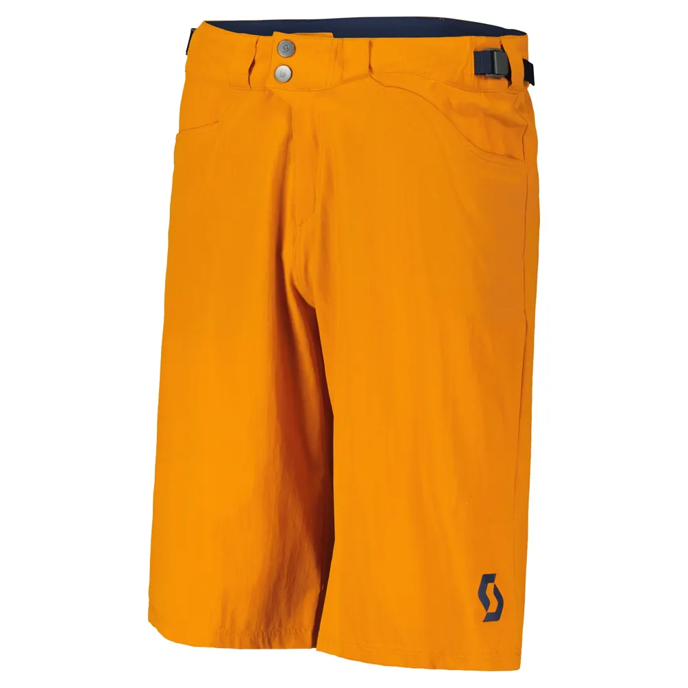 Scott Trail Flow Men's Shorts with Pad - Copper Orange