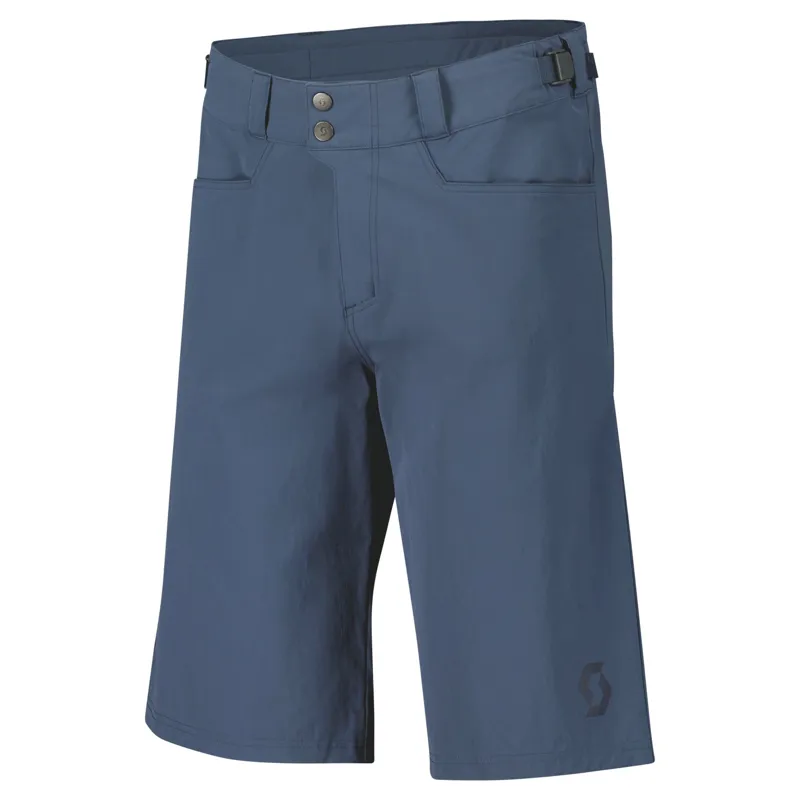 Scott Trail Flow Shorts with Pad - Metal Blue