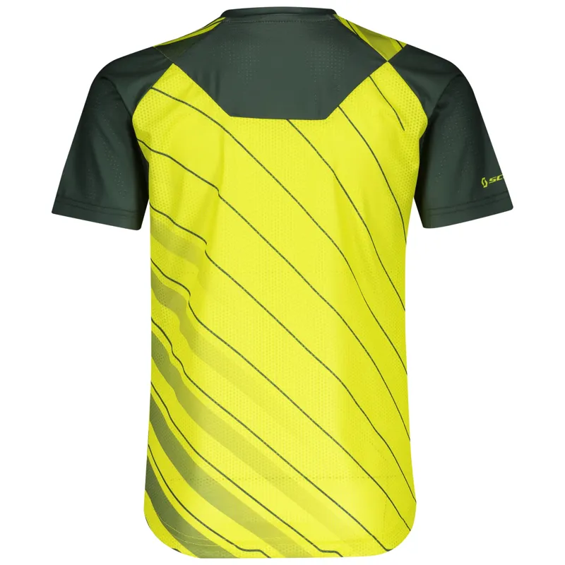 Scott Trail 10 Junior MTB Shirt - Yellow-1