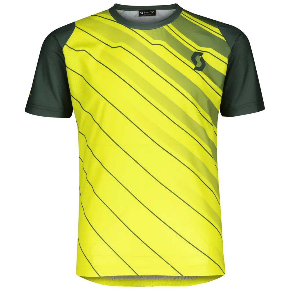 Scott Trail 10 Junior MTB Shirt - Yellow