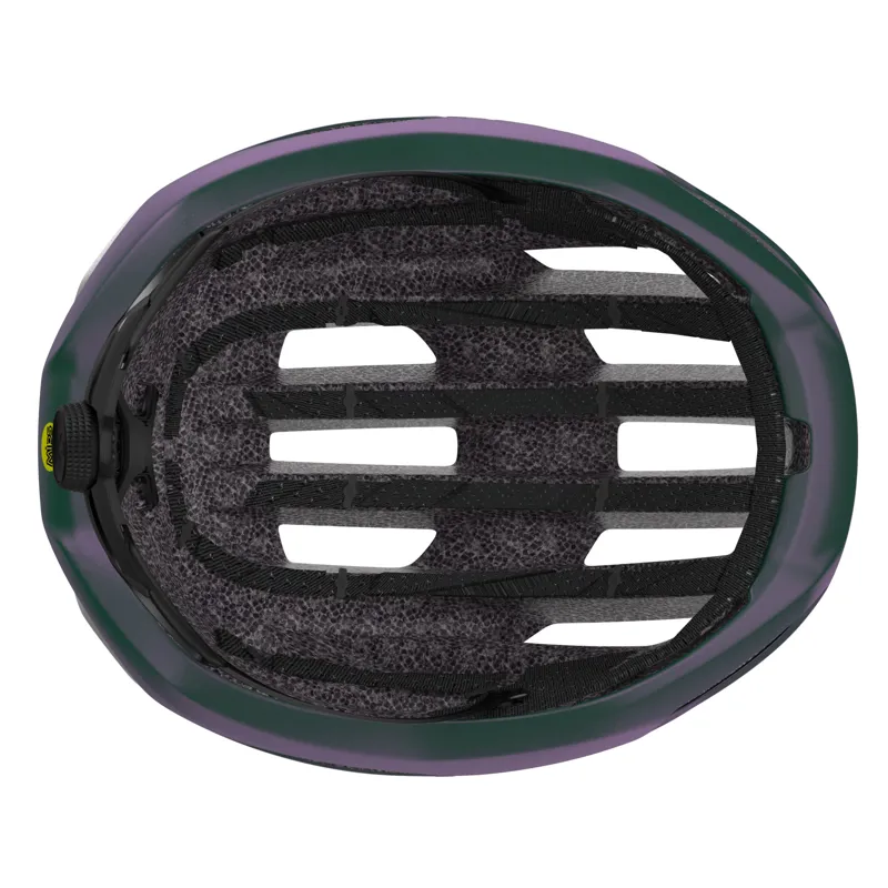 Scott Centric Plus Road Helmet - Prism Green Purple-4