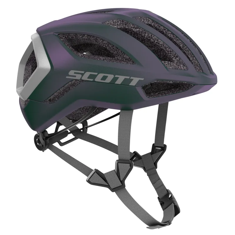 Scott Centric Plus Road Helmet - Prism Green Purple