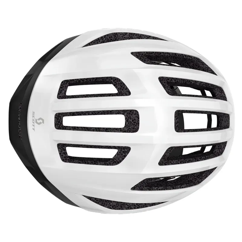 Scott Centric Plus Cycling Helmet Mineral White Black-2