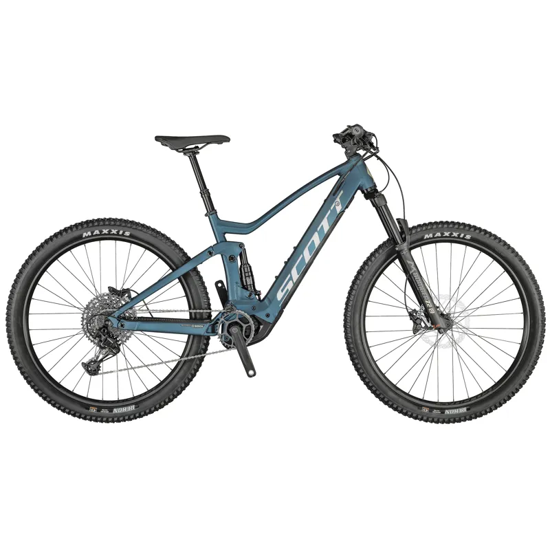 2021 Scott Strike eRIDE 930 Electric Mountain Bike - Blue