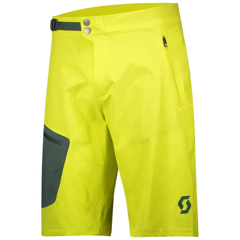 Scott Explorair Light Mens Short - Sulphur Yellow Smoked Green