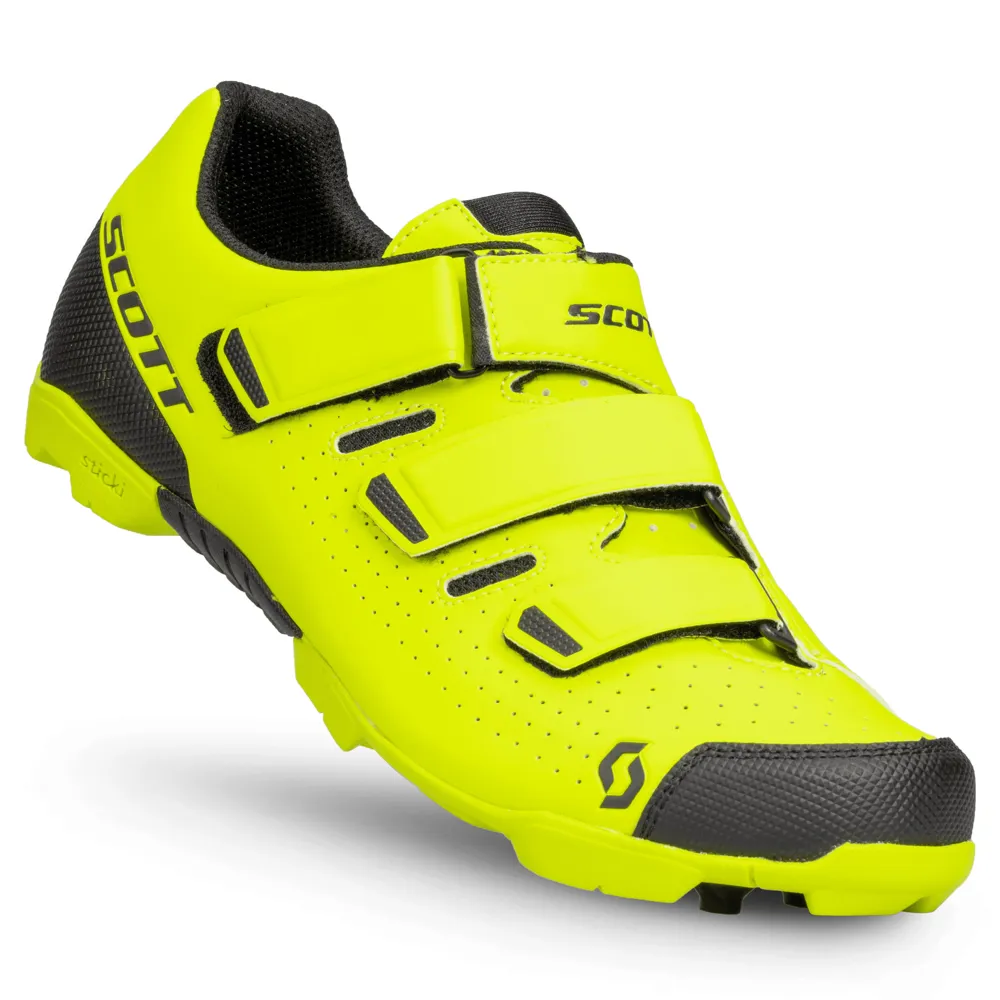 Scott Comp RS SPD MTB Shoes - Yellow Black 6.5 UK