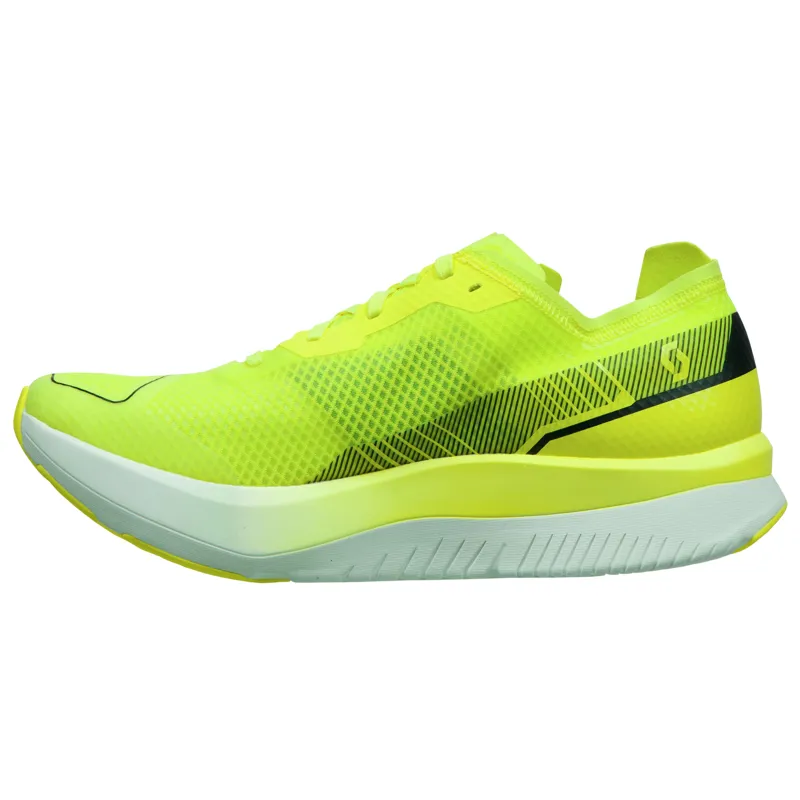 Scott Womens Speed Carbon RC Road Running Shoe - Yellow White - UK7-1