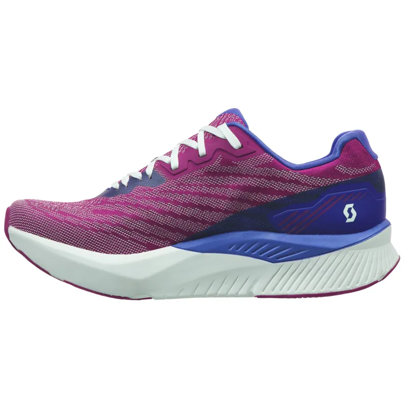 Scott Pursuit Womens Road Running Shoes - Carmine Pink Amparo Blue-1