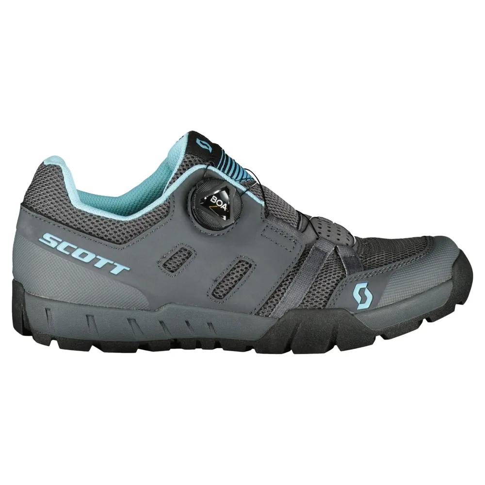 Scott Sport Crus-R Flat Boa Womens Shoes - Grey 8 UK