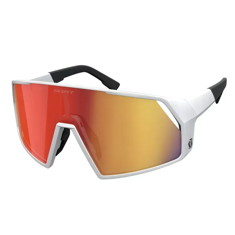 Scott Pro Shield Sunglasses - White Matt Red Chrome
