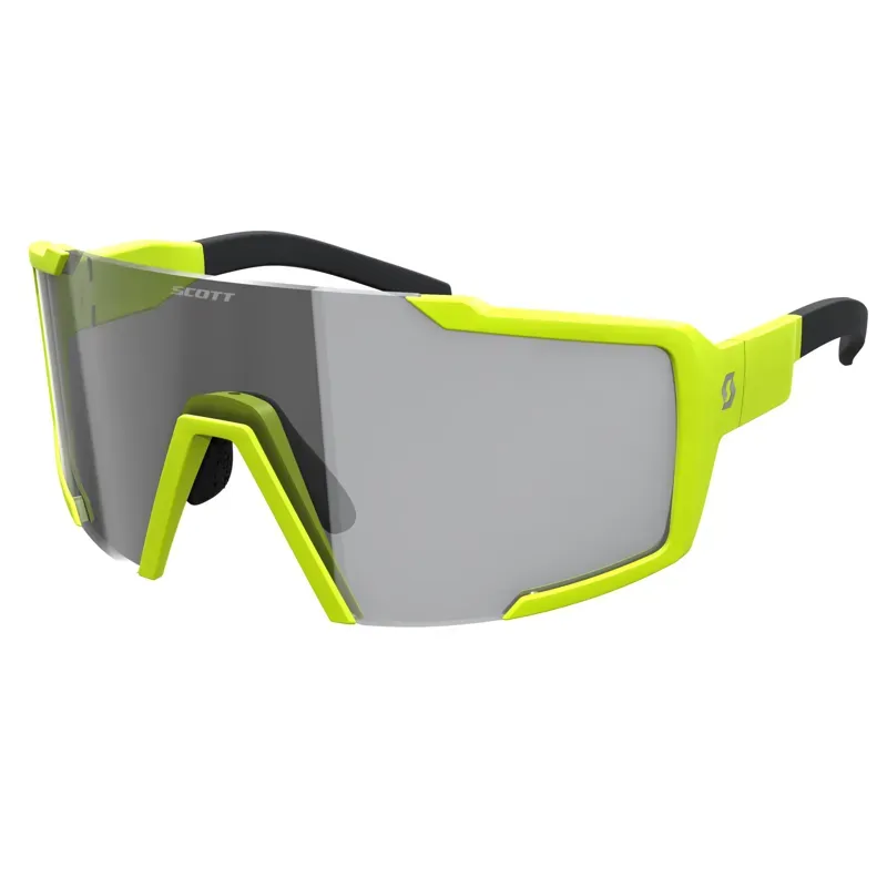 Scott Shield Compact LS Sunglasses in Yellow Matt/Grey LS