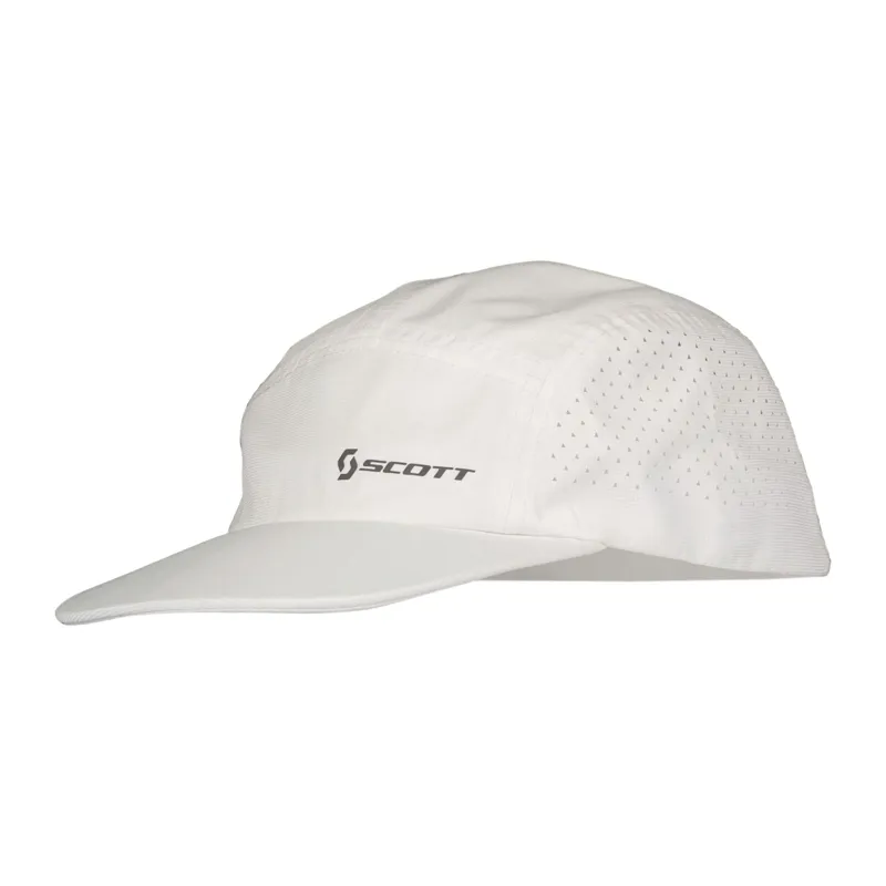 Scott RC 5-Panel Tech Running Cap - White