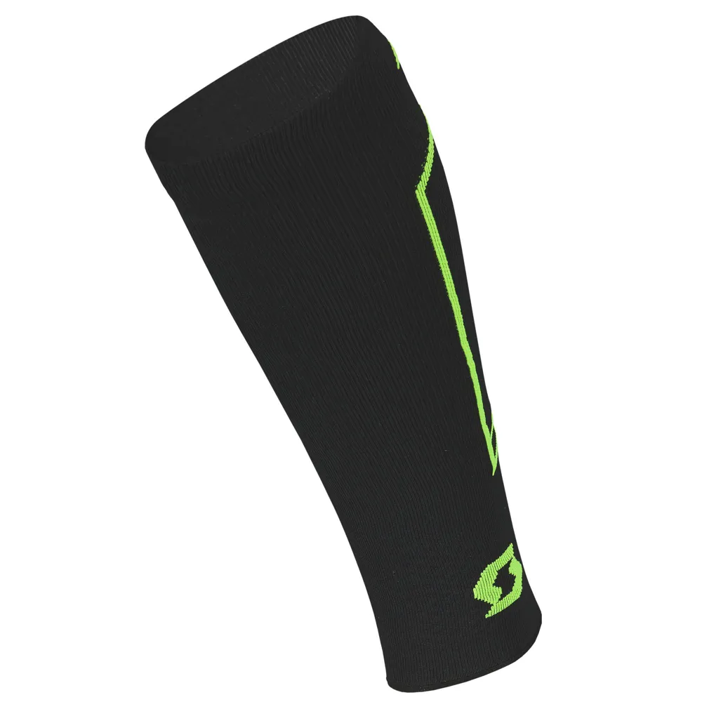 Scott RC Compression Sleeve Calf - Black Safety Yellow