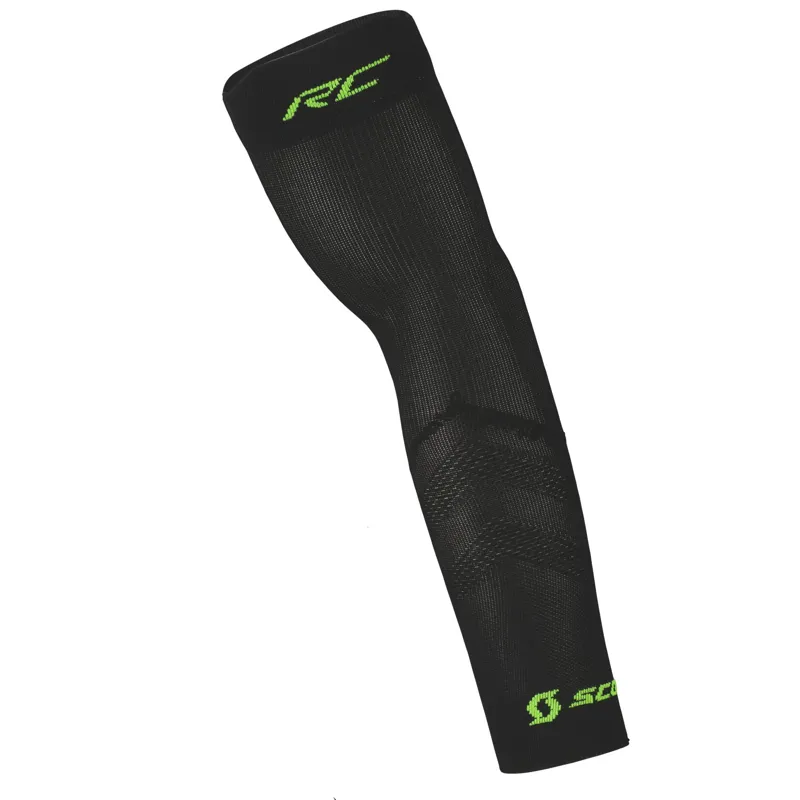 Scott RC Compression Arm Sleeve - Black Safety Yellow