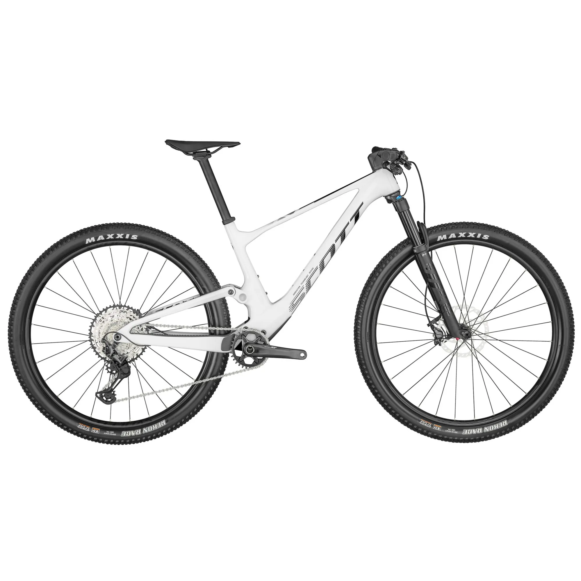 2024 Scott Spark RC Team Mountain Bike in White Run and Ride