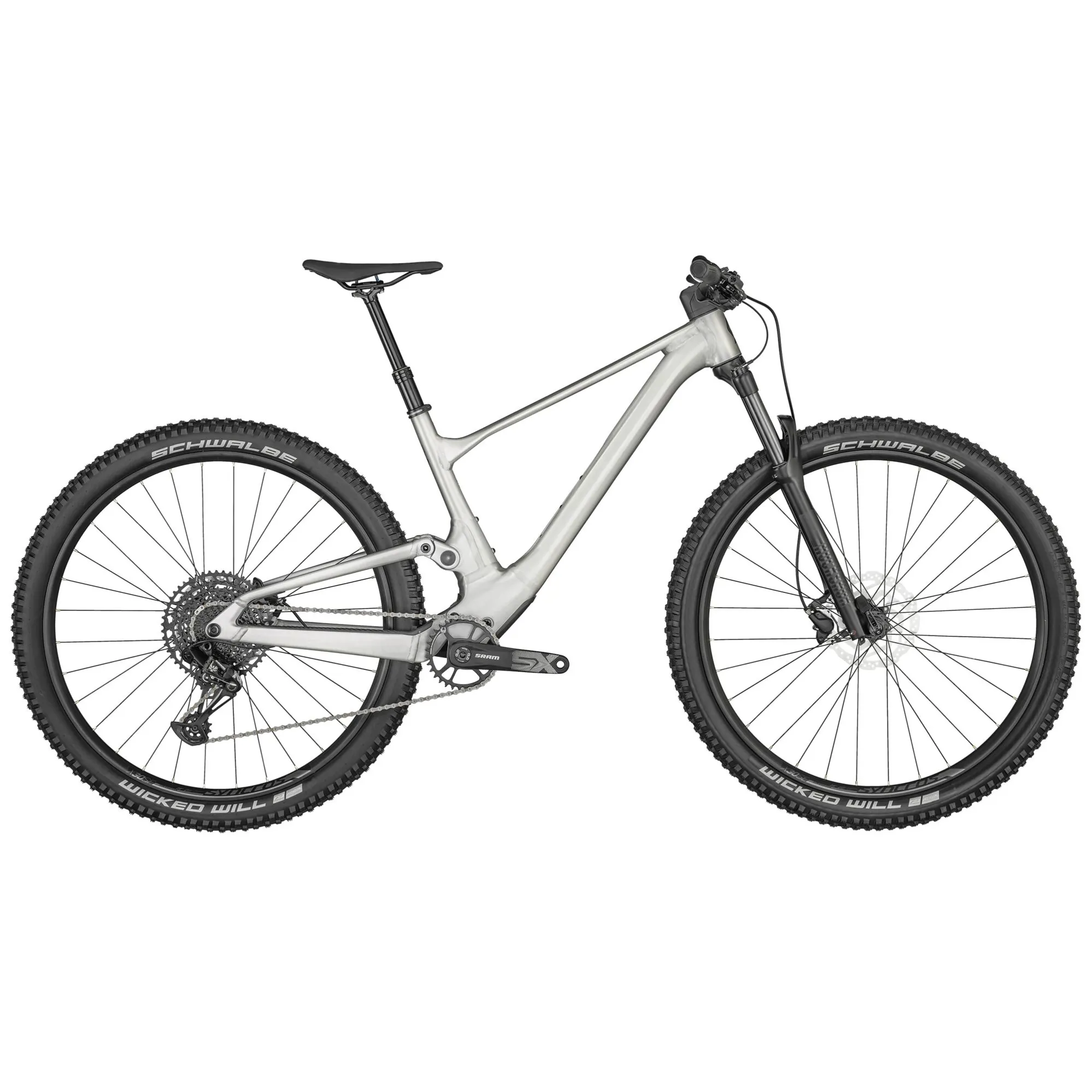 2024 Scott Spark 970 Full Suspension Mountain Bike Silver