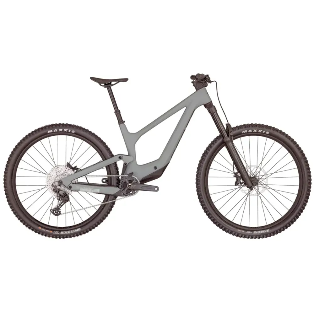 2025 Scott Ransom 930 Full Suspension Mountain Bike - Grey