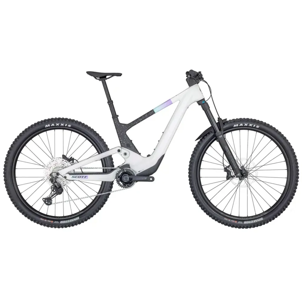 2025 Scott Contessa Voltage eRide 900 Mountain Bike - Beluga Grey Terrazzo Black