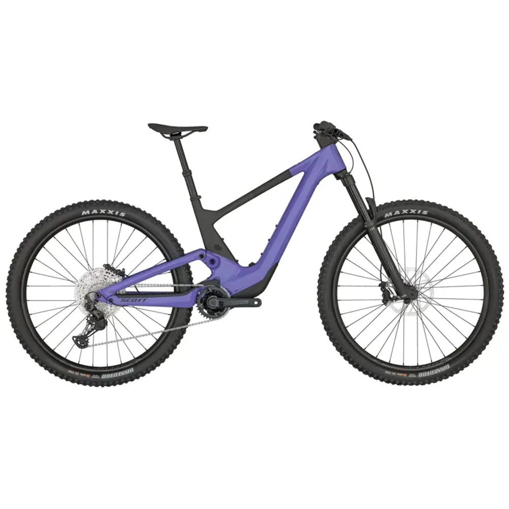 2025 Scott Contessa Volatge eRide 910 Full Suspension Electric Bike - Purple